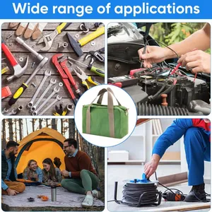 Tool Bag With Waterproof Tool Bag Big Capacity Canvas Tool Bag Electrician Multifunctional Portable Tool Bag thumbnail-5