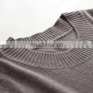 Lady's Knitted A-Line Dress With Long Sleeves Sexy Solid Color Breathable Cashmere Natural Waist Knee-Length Spring Fall Seasons thumbnail-4