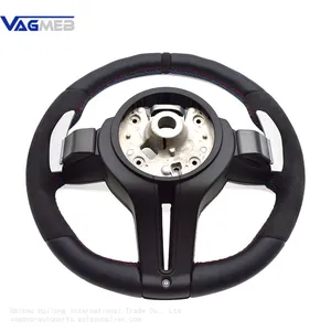 For BMW F30 F10 F20 F22/23/44/F32/F33/36 Alcantara Leather Carbon Fiber MultiFunctional Steering Wheel Assembly thumbnail-5