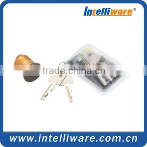 American Style Round Screwed Cylinder With Keys 12.306 thumbnail-1