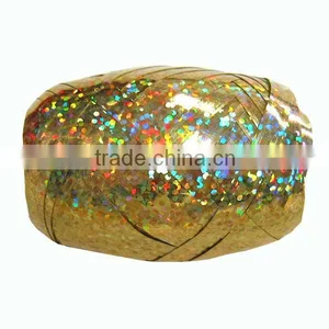 Curly Ribbon Egg for Gift Wrapping, Christmas Decorative Ribbon, Print With Hearts Ribbon Roll for Valentine's Day. thumbnail-4