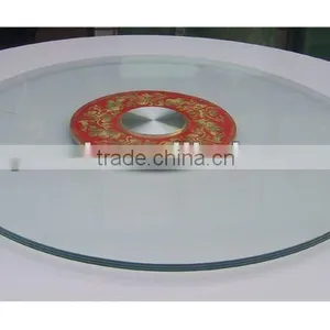 10mm Clear Blue Black Bronze Tempered Glass Panel for Dinning Table/coffee Table/lazy Susan Turntable thumbnail-1
