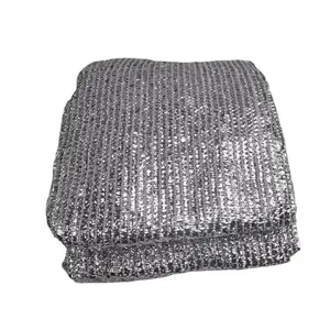 Aluminum Shade Net 85% Shading Silver Aluminum Mesh Plant Covering Summer Shading Cover for Car thumbnail-2