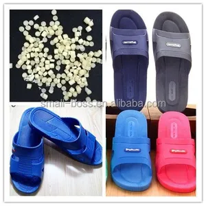 Foam Density 0.8-0.9 and Hardness Shore a 55 60 65 Expanded PVC Compounds for Shoes thumbnail-2