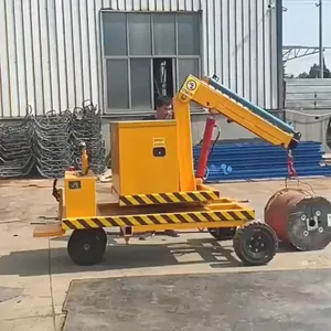 Small Manual Electric Hydraulic Small Lifting Crane thumbnail-3