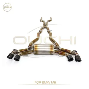 Exhaust Titanium Catback for BMW M8/ X3M X4M F97 F98/ X3M X4M F97 F98 Lci/ X5 X6 M60i Electronic Valve High-performance Automotive Exhaust Parts thumbnail-1