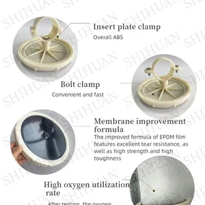 Fine Bubble Disc Diffuser Diffuser for Municipal Wastewater Treatment thumbnail-2