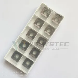 SEHT1204 Carbide CNC Inserts High-gloss Finish Steel Parts Stainless Steel/cast Iron/aluminum Surface Milling Inserts thumbnail-5