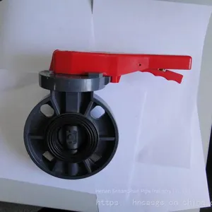Upvc Butterfly Valve, Upvc Wafer Butterfly Valve, Price of Upvc Butterfly Valve thumbnail-1