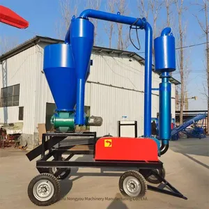 Negative Pressure Grain Unloading Machine. Hongchang Machinery's Customizable Grain Suction Machine for Grain Depots/wharves. Pneumatic Conveying System thumbnail-2