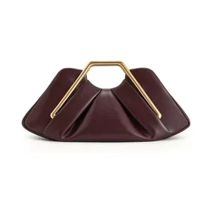Luxury Soft Brown Cloud Bag for Women Leather Hobos Retro Cloud Crossbody Bag Phone Bag Designer Clutch Clip Bag Female Bolsa thumbnail-1