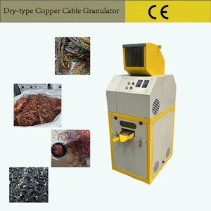 Dry-type Copper Cable Granulator, Double Rollre Copper Cable Crusher for Wires thumbnail-1