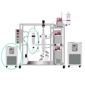 Molecular Distillation Industrial Short Range Molecular Distillers Separation Purification Glass Molecular Distillation 5m2 Evaporate Area thumbnail-3