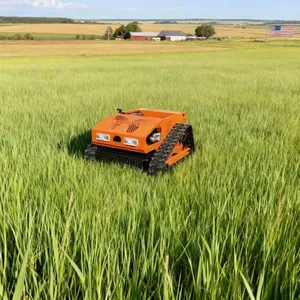 Grass Cutting Machine Remote Control Mower Gasoline Robot Crawler Mower Grass Trimmer Gasoline Zero Turn Mower Vigorun thumbnail-2