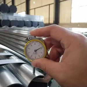 Galvanized Steel Pipe ERW Welding & Bending Round High Quality Material ASTM Standard for Construction and Industry thumbnail-1