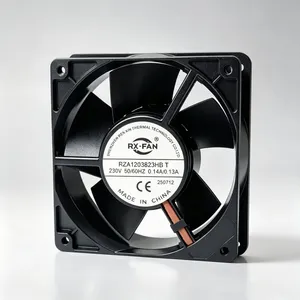 RX-FAN RZA1203823HB 120x120x38mm AC230V Full Metal Axial Fan Industrial Cooling Fan for Cabinet Oven thumbnail-2