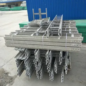 UV Resistant FRP Ladder Cable Tray Lightweight GRP Cable Support for Offshore Marine Project thumbnail-4