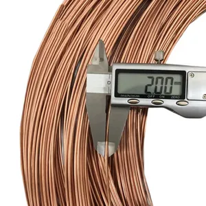 Insulated Enameled Copper Winding Wire 0.50-6.50mm Magnet Wire for Motor & Transformer Conductor thumbnail-2