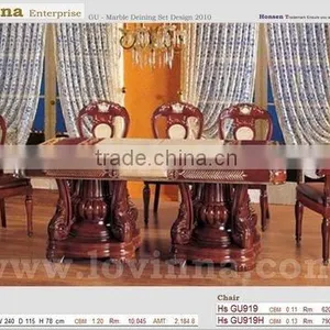 FY Marble Dining Set thumbnail-1