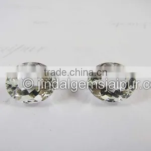 Best Quality Loose Gemstone Crystal Cut Oval Drilled Front to Back 14x17 MM thumbnail-1