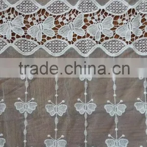 Lace Fabric Hot Organdy Embroidery Lace Milk Silk Full Lace for Accessory thumbnail-2