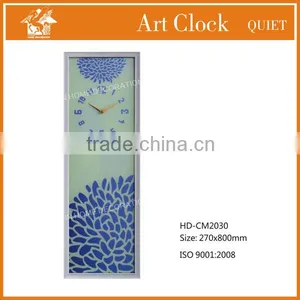 Hot Selling MDF Framed Wall Clock With Art Painting thumbnail-1