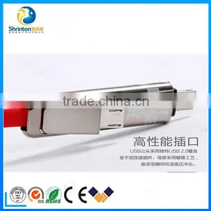 Wholesale Remax Series USB Cable 2 in 1 LED Light Data Cable Charger for Micro&Apple thumbnail-4