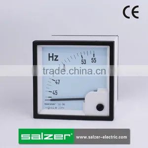 SALZER Brand SA-F96(F) Analog Frequency Meter thumbnail-1