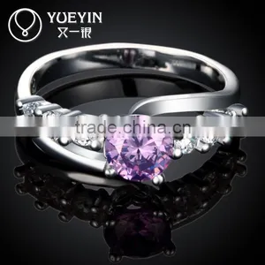 Popular Mixed Order Zircon With Diamond Elegant Finger Ring thumbnail-2