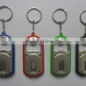 Mutil Color Keychain Bottle Opener With Led Light Key Chain thumbnail-4