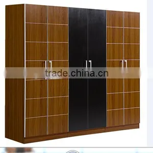 High Quality Melamine Panel Materials 6 Door Wardrobe Box thumbnail-1