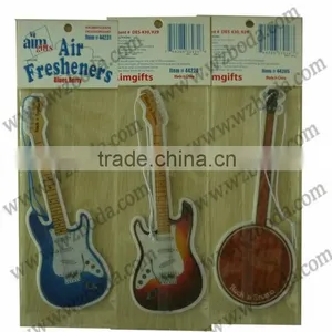 Plastic Car Air Freshener With Lemon Scents Made in China thumbnail-2