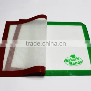 FDA Approved Silicone Baking Anti-slip Mat Custom 40x60cm Non-stick Baking Mats Silicone Hot Pad Pastry Mat thumbnail-5