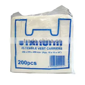 Wholesale Plastic Vest Carrier Bag for Supermarket thumbnail-1