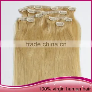 Wholesale Clip In Hair Extension Real Peru Human Hair Clip In Extension thumbnail-3
