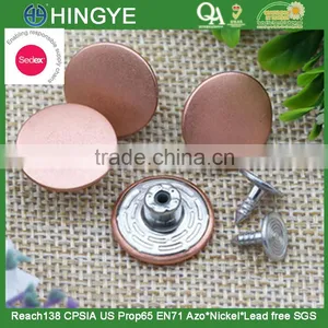 Sedex Audited Factory 2 Pillar Metal Jeans Tack Button thumbnail-1
