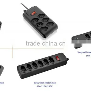6way Brazil Socket Inmetro Power Strip Surge Protector thumbnail-3