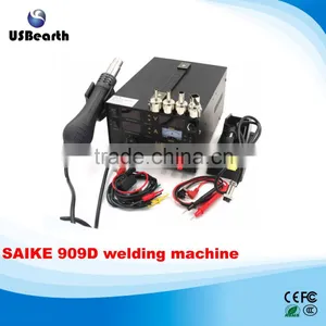 High Quality !!! Bga Welding Machine SAIKE 909D 3IN1 REWORK STATION Hot Air Gun SMD Soldering Iron Power Supply Welding Machine thumbnail-1