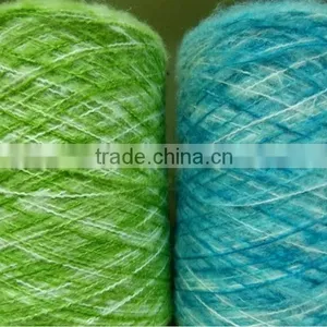 Wool/acryic Section Dyed Mohair Fancy Yarn for Hand Knititng Scraves thumbnail-1