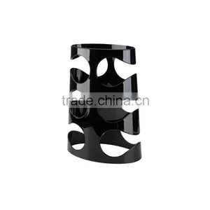 Acrylic Wine Bottle Stand, Lucite 6 Wine Rack, Plexiglass Bottle Holder thumbnail-2