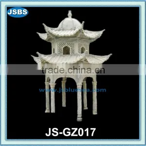 Cheap High Quality Hand Carved Marble Chinese Style Gazebo thumbnail-1
