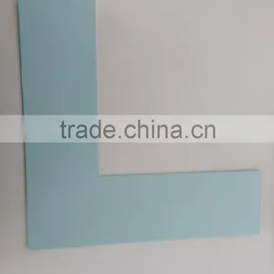 Aqua Blue Color, Black or White or Cream Core Matboard for Picture Frames thumbnail-1