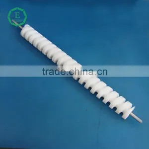 Custom CNC Machined for Plastic Nylon Transporting Screw Color Nylon Conveyer Screw thumbnail-3