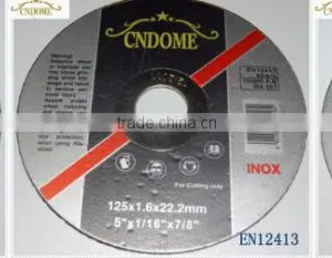 Resin Bonded Abrasive Cutting Wheels and Grinding Wheel thumbnail-2