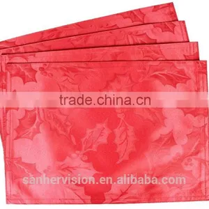 100% Polyester Fancy New Design Jacquard Dining Placemat thumbnail-1