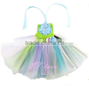 Under the Sea 1st Birthday Tutu Dress, Under the Sea 1st Birthday Dress, Peacock First Birthday Dress,Tutu Set Girl Dress thumbnail-3