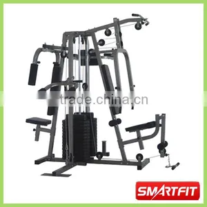 Double Weight Plated 4 Station Home Gym Cheap Whole Body Training Machine Equipment thumbnail-1