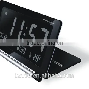 Multi-functional World Time Travel Pocket Flip Over Alarm Clock / Electronic Items Manufacturer OEM/ODM thumbnail-2