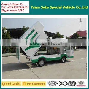 Brand New 1000kg Capacity Self Unloading Electric Garbage Truck for Sale thumbnail-6