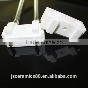 Energy Saving Alumina Ceramic Holder for Infrared Carbon Fiber Quartz Glass Heating Lamp Tube thumbnail-1